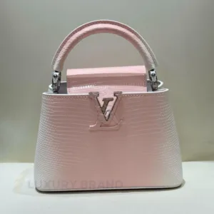 Louis Vuitton Capucines Handbag | Luxury Leather Tote | Louis Vuitton