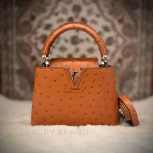 Louis Vuitton Capucines Mini Bag Super Master Quality | Taurillon Leather Shoulder Bag