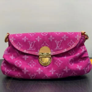 LOUIS VUITTON Pleaty Shoulder Bag | Monogram Empreinte Leather | Luxury Handbag