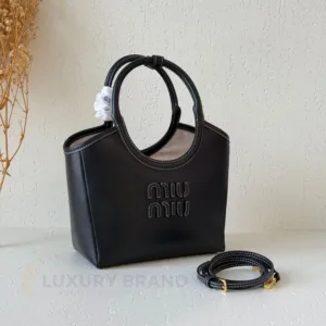 MIU MIU Ivy Leather Tote Bag | Super Master Quality | Luxury Women's Handbag