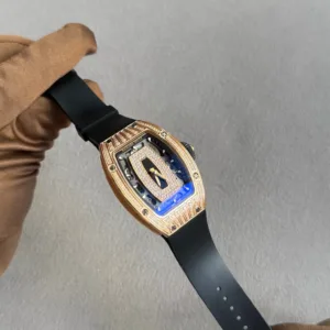 Richard Mille RM 007 07-01 'Ladies' Rose Gold Diamond Set Jasper Dial