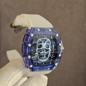 Richard Mille RM 52-04 Blue Sapphire Skull Tourbillon