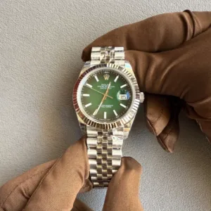Rolex Datejust 41 Ombre’ Green Fluted Jubilee 12634