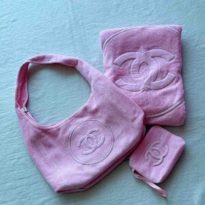 Shop Chanel Beachwear Set Coco Beach Cotton | Bags Dubai