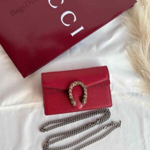Shop Gucci Dionysus Mini Bag Leather Chain | Bags Dubai