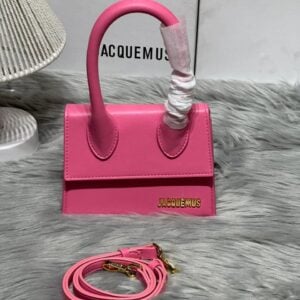 Shop JACQUEMUS Le Chiquito Bag Leather Top Handle | Bags Dubai