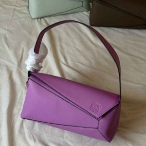 Shop Loewe Puzzle Hobo Bag Calfskin Leather | Bags Dubai