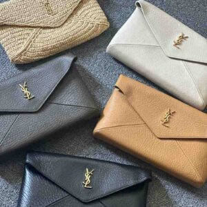 Shop Saint Laurent Cassandre Envelope Chain Pouch Bag | Bags Dubai
